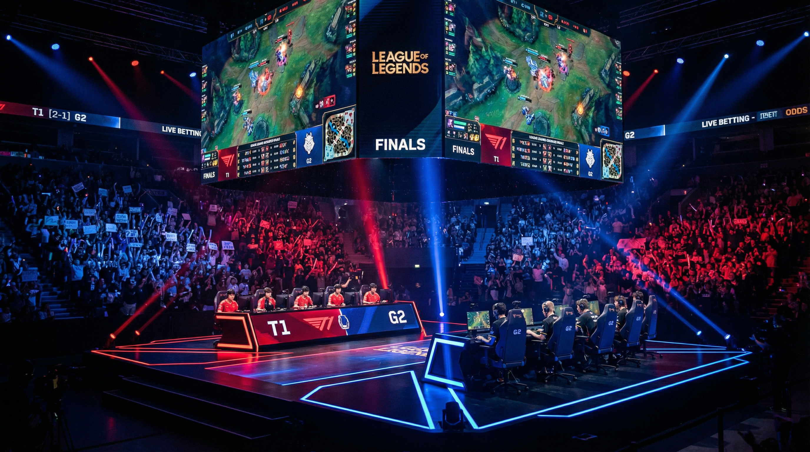 英雄联盟电竞赛事投注预测分析